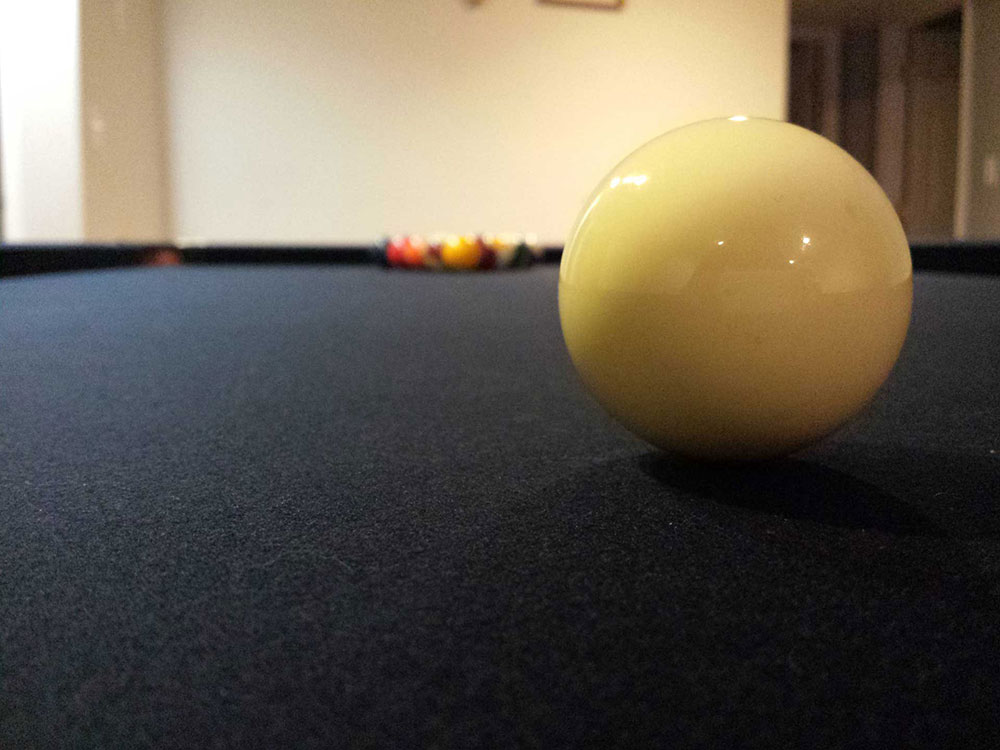 Pool table recovering in California, Sacramento